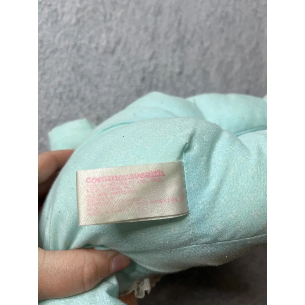 Commonwealth vintage Nite Nite Sleepy‎ Dog Plush Toy Light Blue Pajamas Star Hat